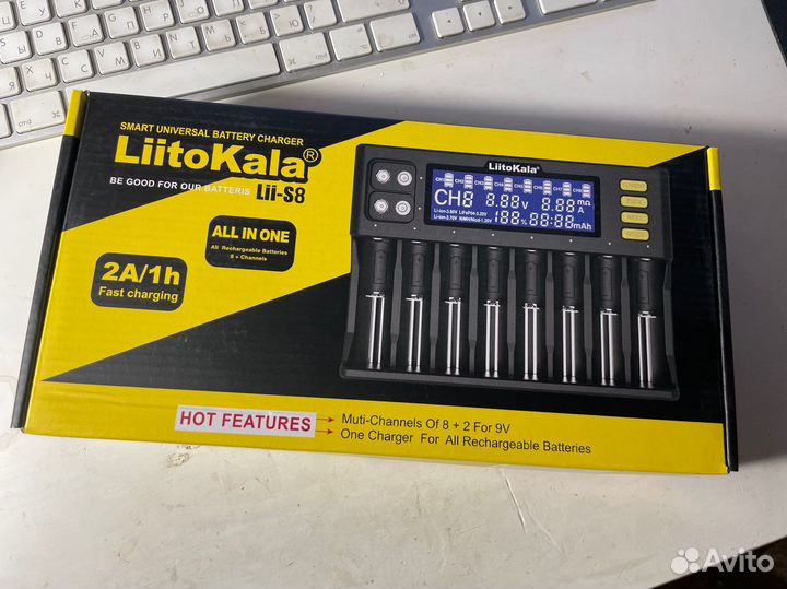 Зарядка Liitokala Lii-S8