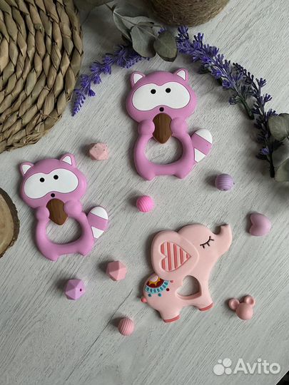 Прорезыватели грызунки,держатель для сосок