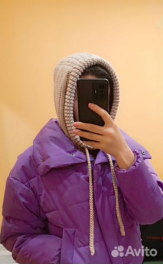 Капор (капюшон) ручной работы