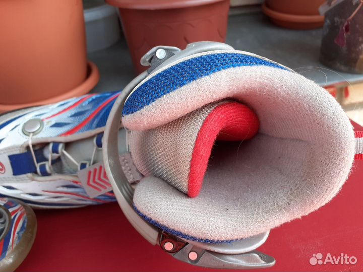 Роликовые коньки rollerblade раздвижные с 32 по 37