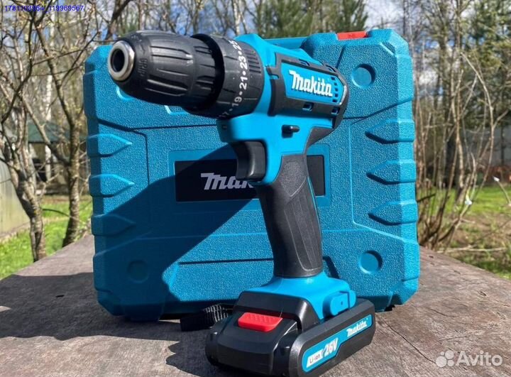 Шуруповерт Makita 26v новый