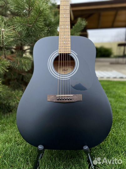 Гитара Cort AD810 BKS черная новая