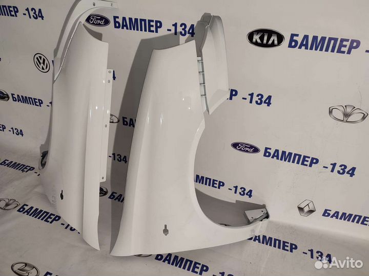 Крыло LADA kalina 1 комплект белый