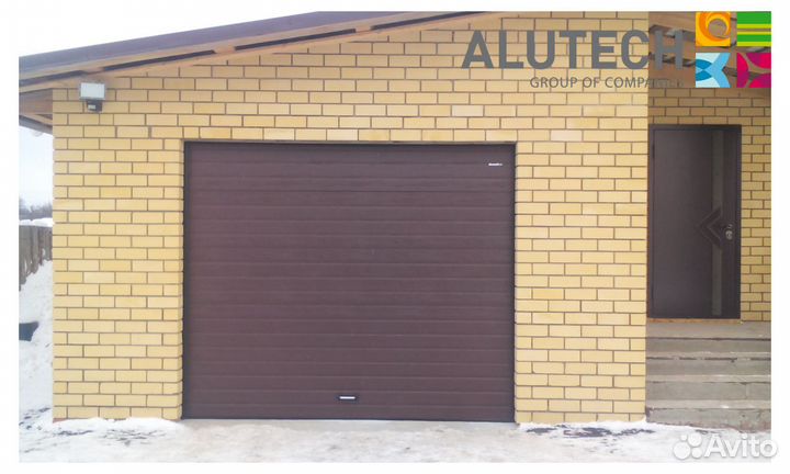 Ворота гаражные alutech