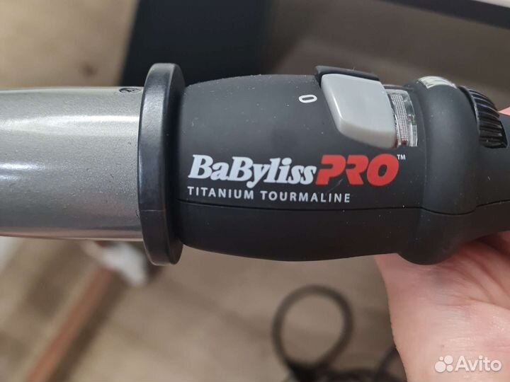 Конусная плойка babyliss pro турмалин