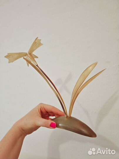 Цветок из кости СССР