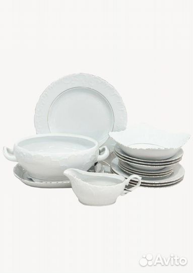 Набор столовой посуды на 6 персон новый