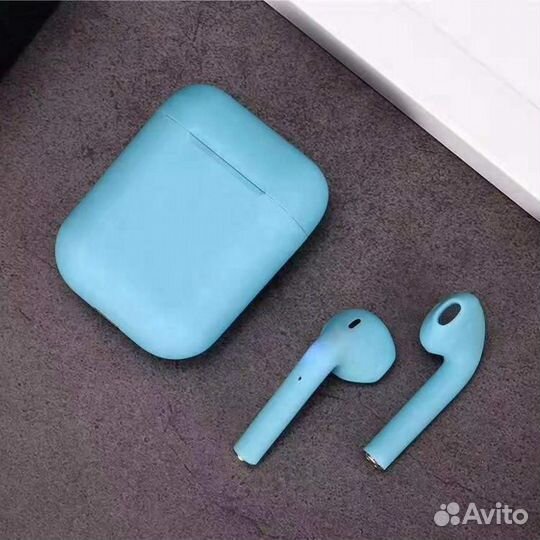 Беспроводные наушники TWS i12 (Blue) inPods12