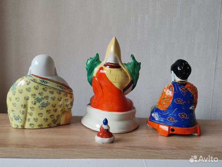 Статуэтка фарфор буддизм старинные