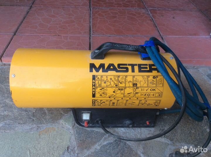 Тепловая пушка газовая master