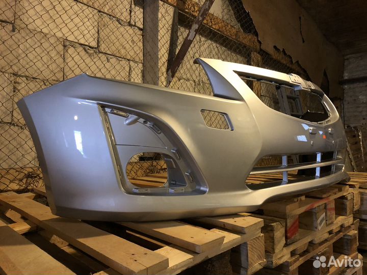 Бампер Chevrolet cruze (12-15) передний Серебристы