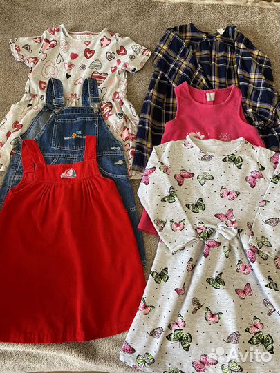 Платья для девочки, р. 104-110