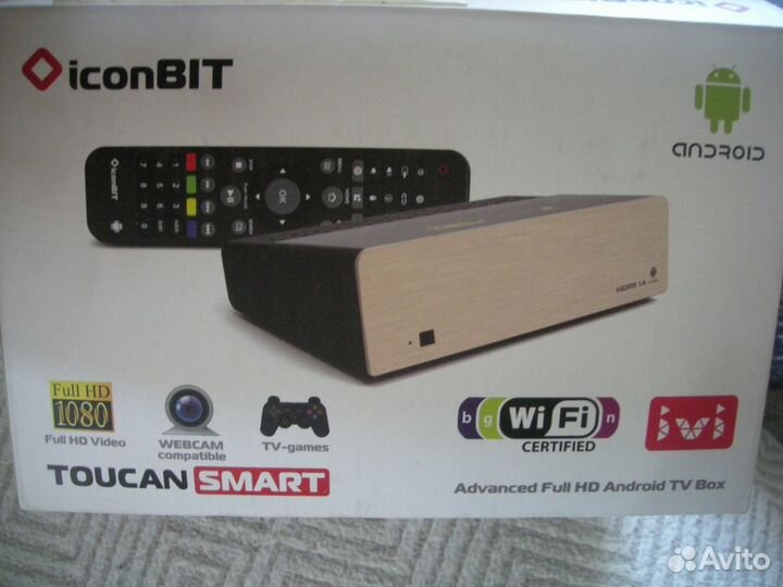 Toucan smart Интернет медиа приставка