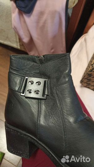 Ботильоны натуральная кожа 39