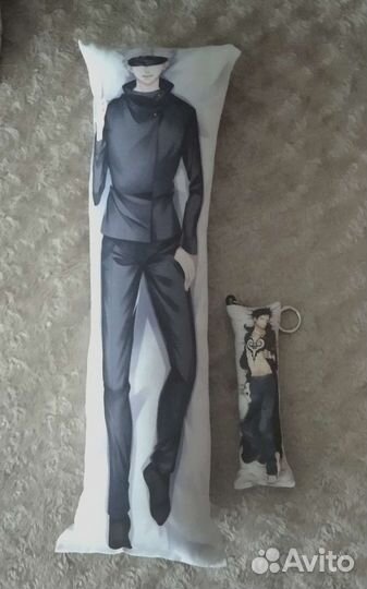 Подушка аниме дакимакура Годжо Сатору