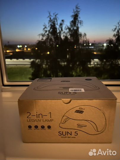 Лампа для маникюра новая