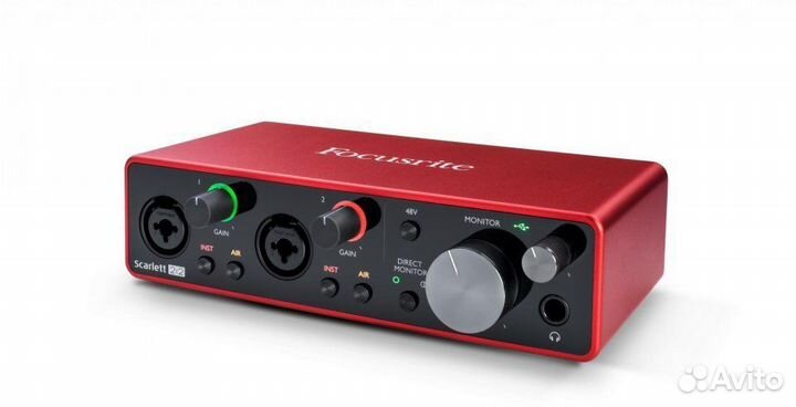 Focusrite Scarlett 2i2 3rd Gen звуковая карта