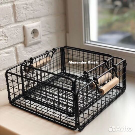 Новые корзины Нэтаде IKEA 22 x 22 x 12 см