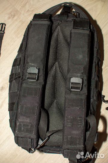 Тактический рюкзак Горбун, черный, 12 литров