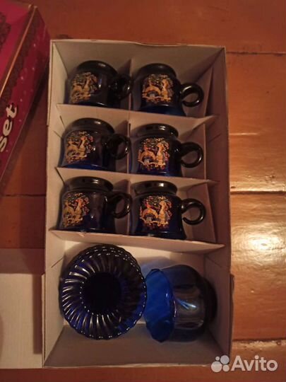 Кофейный набор/сервиз новый