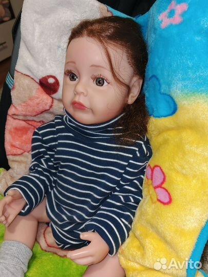 Кукла винил силиконовая 55 см