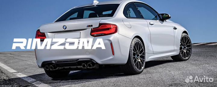 Литые диски в стиле BMW R18 5x112 ave. Примерка