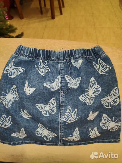 Юбка джинсовая