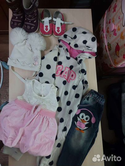 Вещи пакетом на девочку