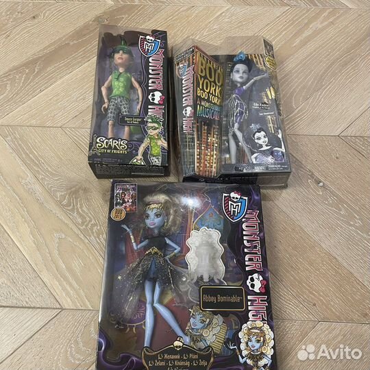 Монстр хай. deuce gorgon,Elle Eedee(база),Эбби