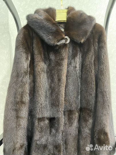 Шуба норковая 48