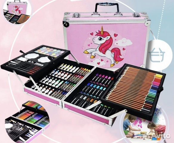 Набор для рисования в чемоданчике