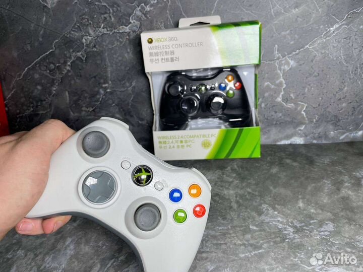 Джойстик xbox 360 геймпад беспроводной пс