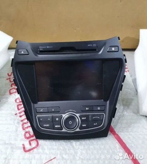 Santa fe 3 магнитола