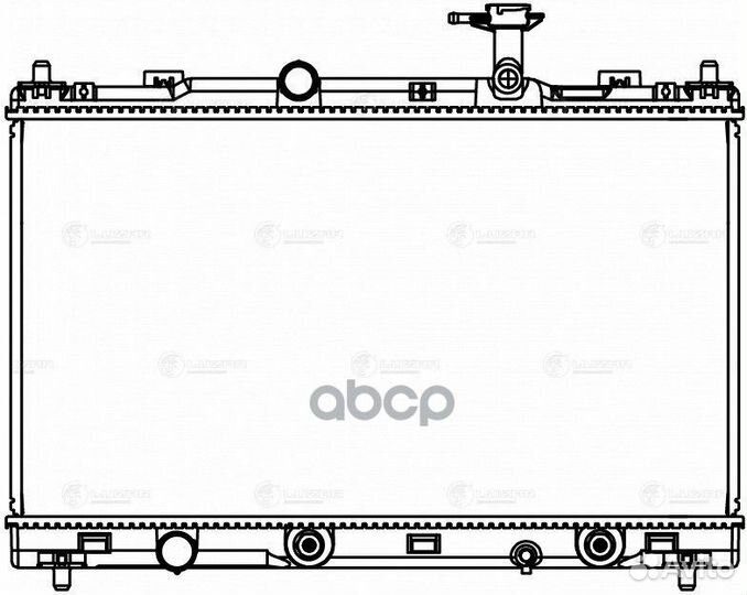 Радиатор охлаждения двигателя suzuki vitara II
