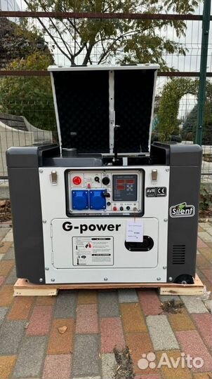 Электростанция дизельная 10 kWg-power однофазный с