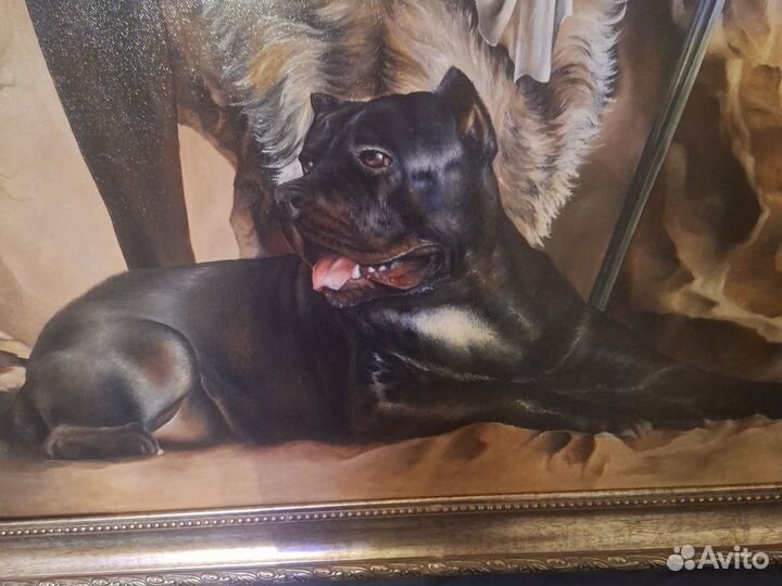 Картина маслом на холсте большая
