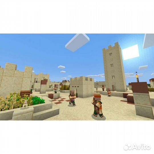 PS4 диск Minecraft + Стартовый Набор и 700 жетонов