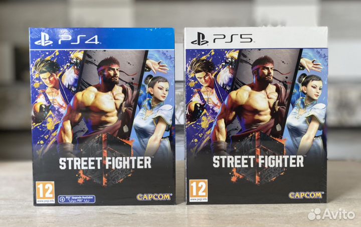 Street Fighter 6 Steelbook Edition (Новый) PS4/PS5