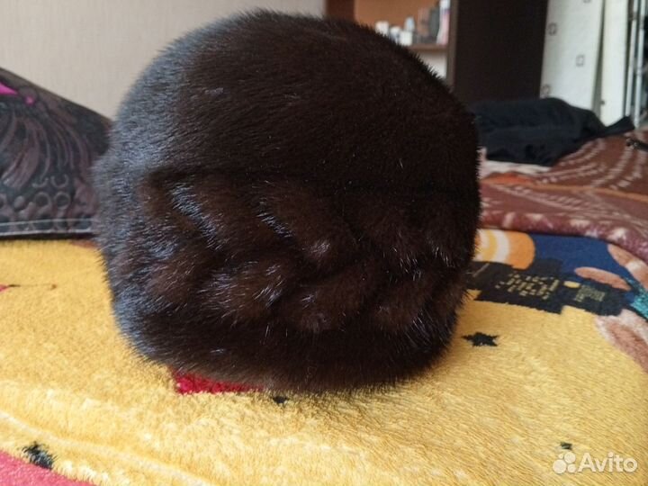 Шапка норковая женская бу