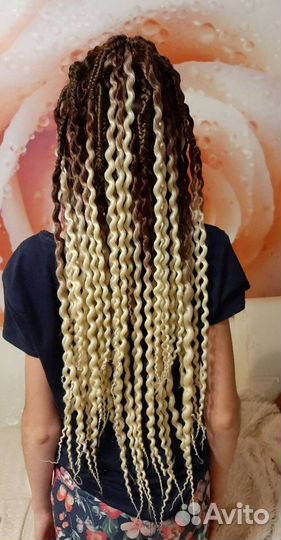Канекалон Косы Зизи Брейды Афрокосы Дреды Плетение