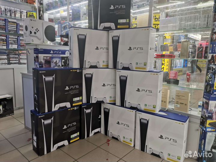 Sony PlayStation 5 Ps5 (BLU-RAY привод) рст