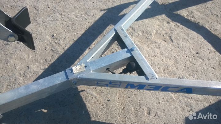 Лодочный 5 метров съемное дышло и фонари