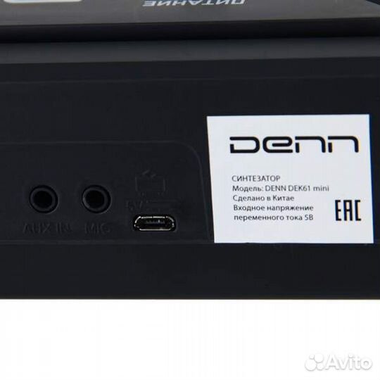 Синтезатор Denn DEK61 mini