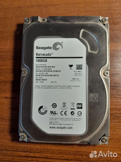 Жесткий диск hdd 1 тб
