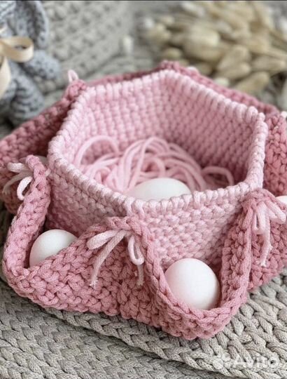 Интерьерные корзинки на заказ