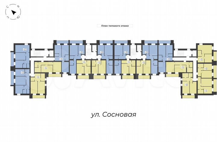 1-к. квартира, 36,2 м², 2/8 эт.