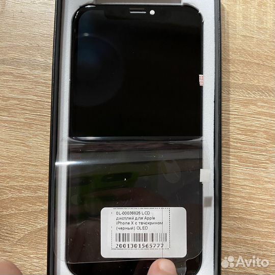 Дисплей iPhone X с тачскрином