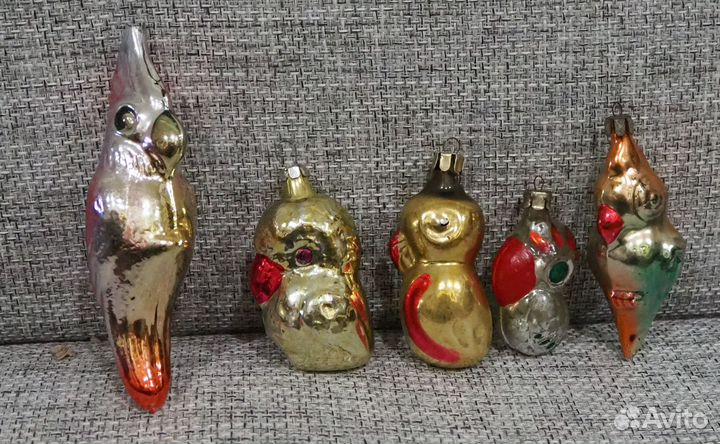 Ёллочные игрушки СССР