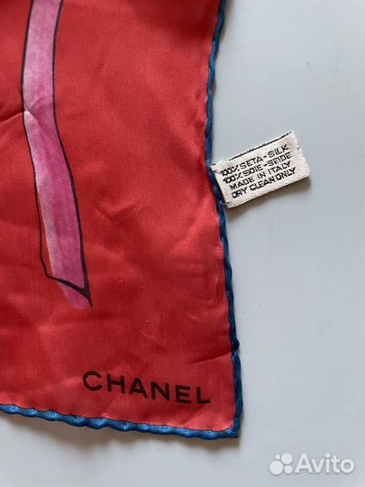 Шелковый платок chanel