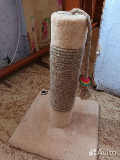 Когтеточка столбик для кошки